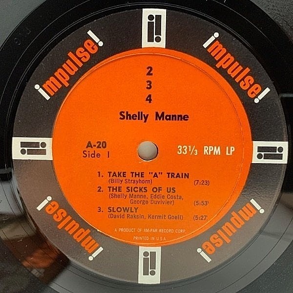 SHELLY MANNE / 2 3 4 (LP) / Impulse | WAXPEND RECORDS