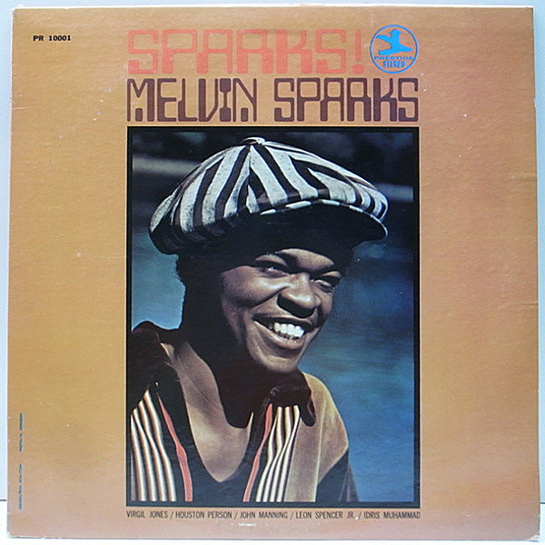 レコードメイン画像：美品!! VANGELDER刻印 USオリジナル MELVIN SPARKS Sparks! ('70 Prestige) IDRIS MUHAMMAD, LEON SPENCER JR. 参加 Thank You カヴァー 他