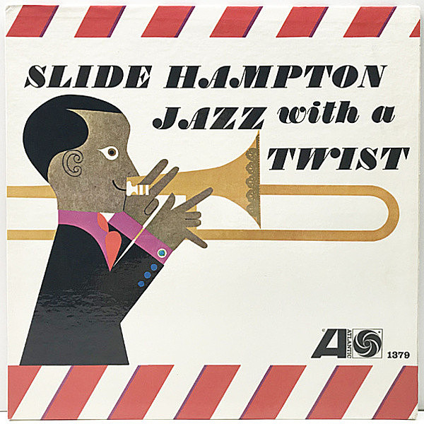 レコードメイン画像：良好品!! MONO 初版 白ファン 3色 USオリジナル SLIDE HAMPTON Jazz With A Twist ('62 Atlantic) Horace Parlan, George Coleman ほか