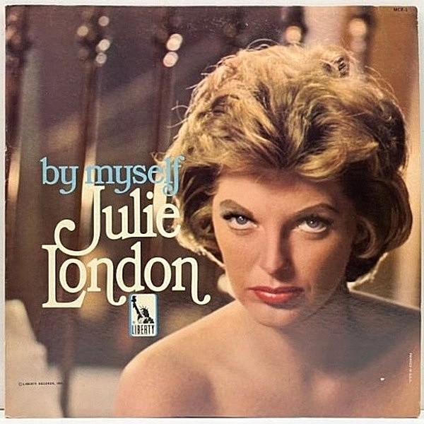 レコードメイン画像：良好!! MONO オリジナル【Record Club企画オンリーの限定リリース】JULIE LONDON By Myself ('65 Liberty) ジュリー・ロンドン 米 モノラル