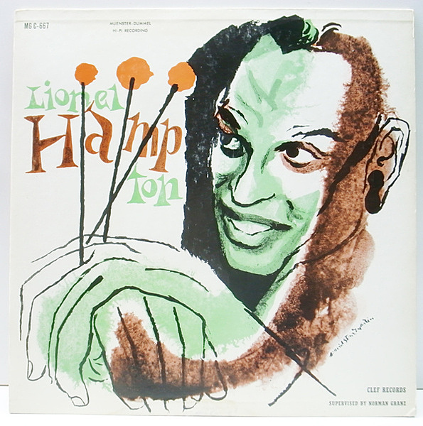 LIONEL HAMPTON / The Lionel Hampton Quartet / Quintet (LP) / Clef