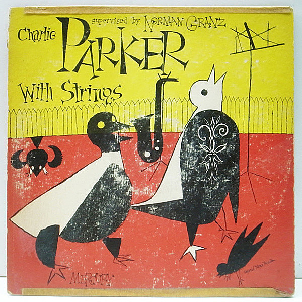 レコードメイン画像：入手難『C-109』10インチ Mercury盤 CHARLIE PARKER With Strings | チャーリー・パーカー 激レア