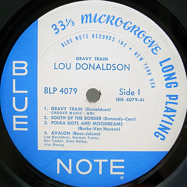 その他 LP Lou Donaldson Gravy Train BN4079 BLUE NOTE /00260 LOU DONALDSON / Gravy Train (LP) / Blue Note | WAXPEND RECORDS