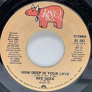 レコード画像：BEE GEES / How Deep Is Your Love