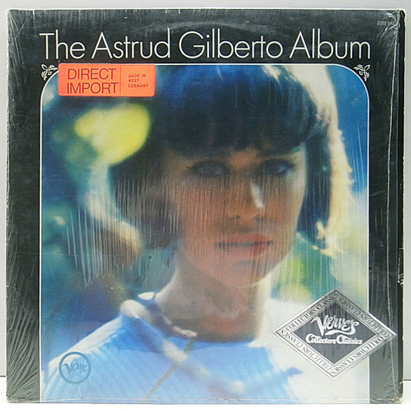 レコードメイン画像：WEST GERMANY 独盤 ASTRUD GILBERTO Album ソロ・1st デビュー作 ANTONIO CARLOS JOBIM ほか
