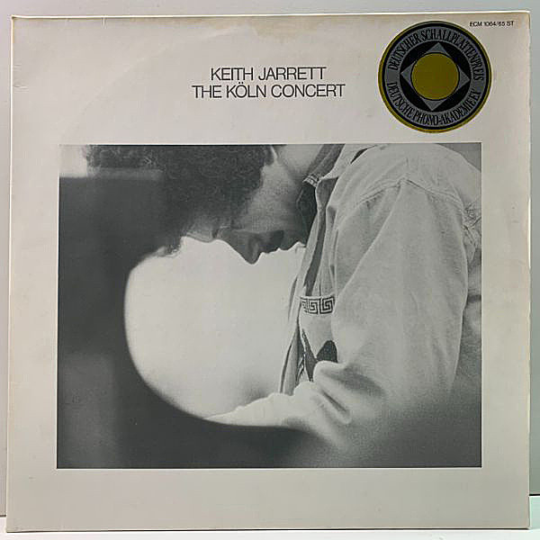 レコードメイン画像：極美盤!! W.GERMANY 西独オリジナル 全1マト KEITH JARRETT Koln Concert ('75 ECM) 完全即興演奏 ピアノ・ソロ・コンサート 2Lp