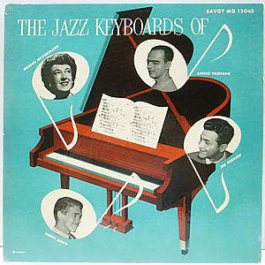 レコード画像：LENNIE TRISTANO / MARIAN McPARLAND / BOBBY SCOTT / JOE BUSHKIN / The Jazz Keyboards