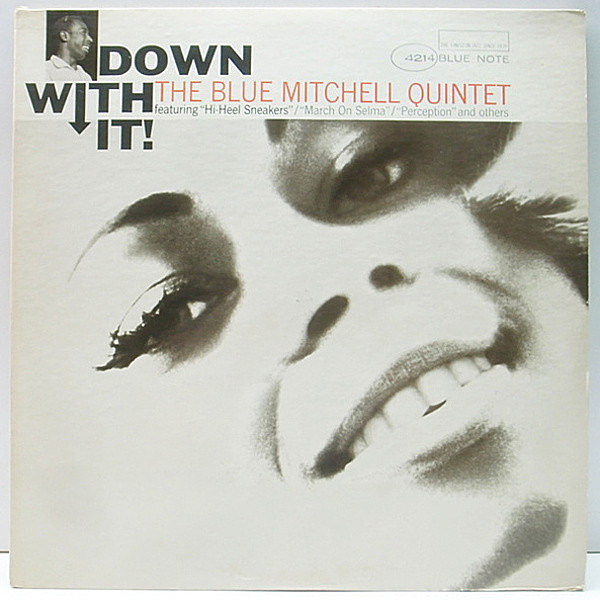 レコードメイン画像：【希少・溝あり】美品 MONO 1st. NEWYORK オリジナル BLUE MITCHELL Down With It (Blue Note BLP 4214) 耳 VANGELDER刻印 モノラル LP