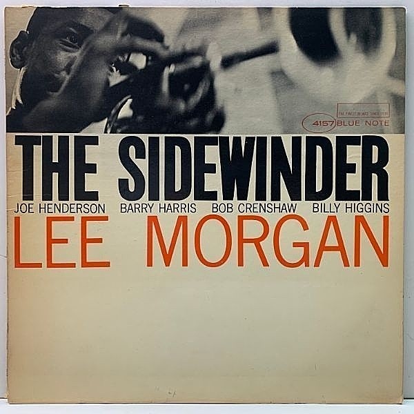 レコードメイン画像：レア 良好品!! MONO 1st. NEWYORK 米オリジナル LEE MORGAN The Sidewinder (Blue Note BLP 4157) US 初回 モノラル 耳 Plastylite 刻印