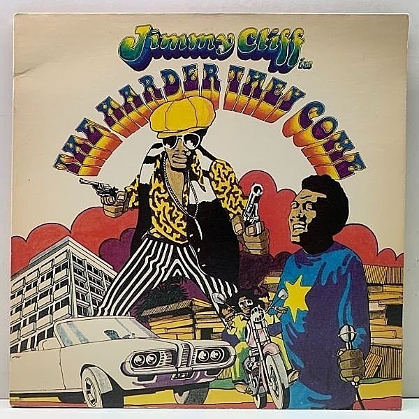 レコードメイン画像：Cut無し!美品! USオリジナル JIMMY CLIFF The Harder They Come ('72 Mango) ジミー・クリフ主演 ザ・ハーダー・ゼイ・カム JA映画 金字塔