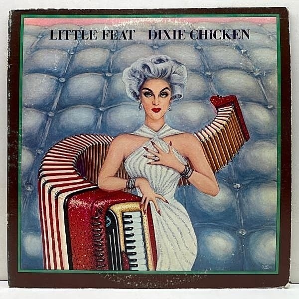 レコードメイン画像：良好盤!! US初期プレス 深溝 パームツリー LITTLE FEAT Dixie Chicken ('73 Warner) ATCQ サンプリング ネタ DRUM BREAK リトル・フィート