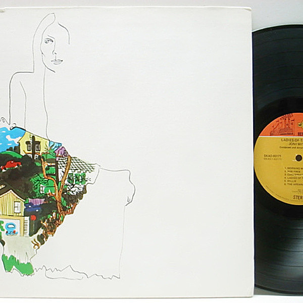 レコードメイン画像：美盤!音抜群! 2色ラベル USオリジナル JONI MITCHELL Ladies Of The Canyon ('70 Reprise) Capitolプレス クラブ・イシュー 入手難!!