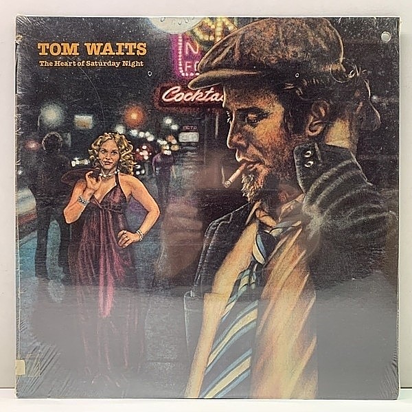 レコードメイン画像：激レア!シールド未開封! USオリジナル 7E規格 TOM WAITS The Heart Of Saturday Night ('74 Asylum) トム・ウェイツ 土曜日の夜 Sealed LP