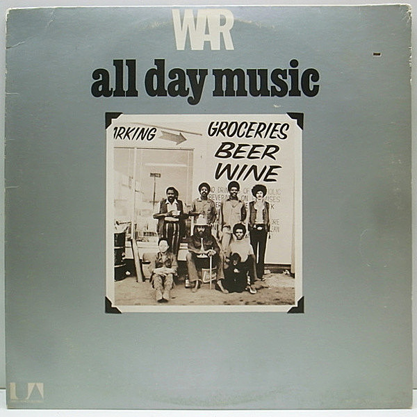 レコードメイン画像：Slippin' Into Darkness 収録!! WAR All Day Music / 美盤 Orig.