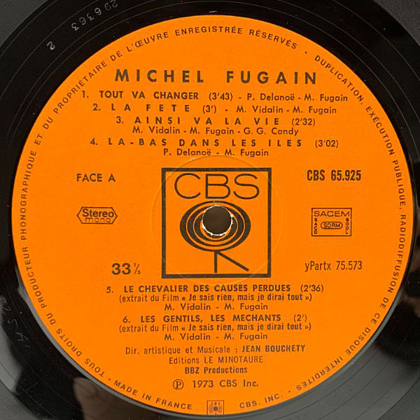 ★カナダオリジナル盤★MICHEL FUGAIN ET LE BIG BAZAR ☆カナダオリジナル盤☆MICHEL FUGAIN ET LE BIG BAZAR - メルカリ