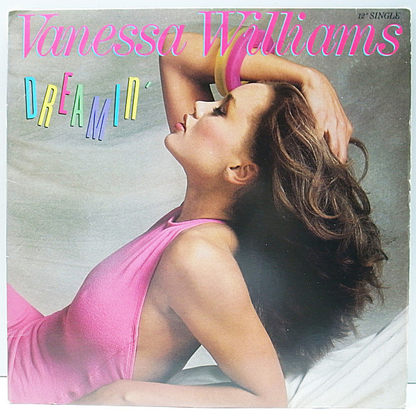 レコードメイン画像：GUINN名曲メロウ・カヴァー!! 12インチ 手書きF/W USオリジナル VANESSA WILLIAMS Dreamin' ('88 Wing) ヴァネッサ・ウィリアムス 33RPM.