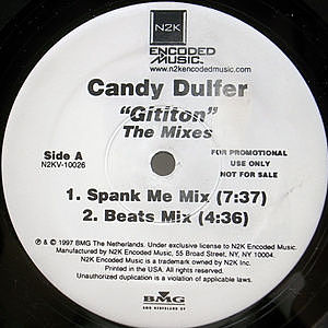 レコード画像：CANDY DULFER / Gititon (The Mixes)