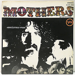 レコード画像：MOTHERS OF INVENTION / Absolutely Free