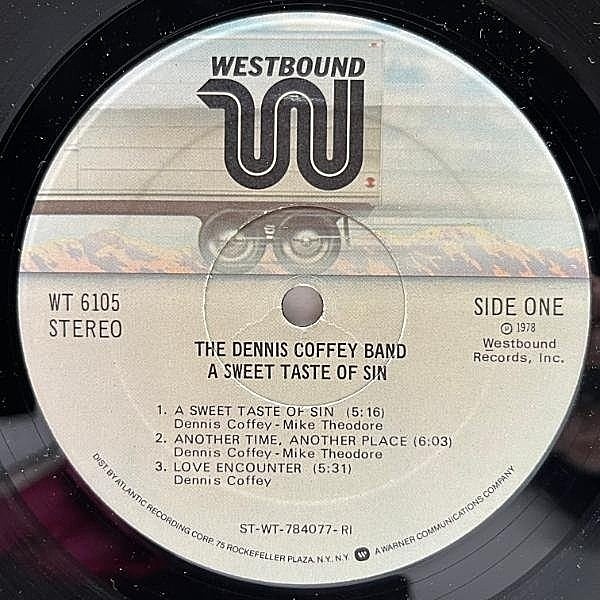 DENNIS COFFEY BAND / A Sweet Taste Of Sin (LP) / Westbound