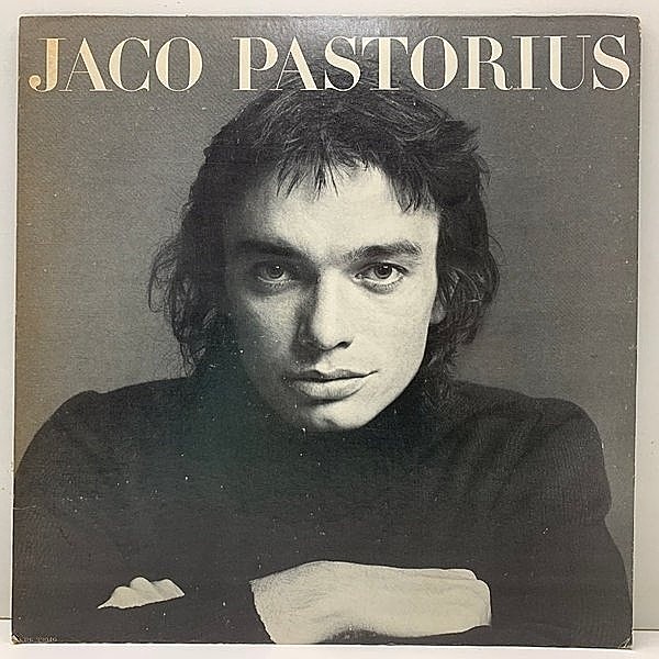 レコードメイン画像：Cut無し!良好!【初回オンリー・オリジナルMix】US Orig. 初版 橙ラベ JACO PASTORIUS 1st デビュー ('76 Epic) ジャコ・パストリアスの肖像