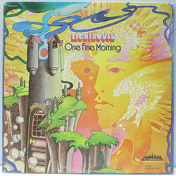 レコードメイン画像：良品!! USオリジナル LIGHTHOUSE One Fine Morning ('71 Evolution) PEANUT BUTTER WOLF／Tale Of Five Citiesネタ Love Of A Woman 収録