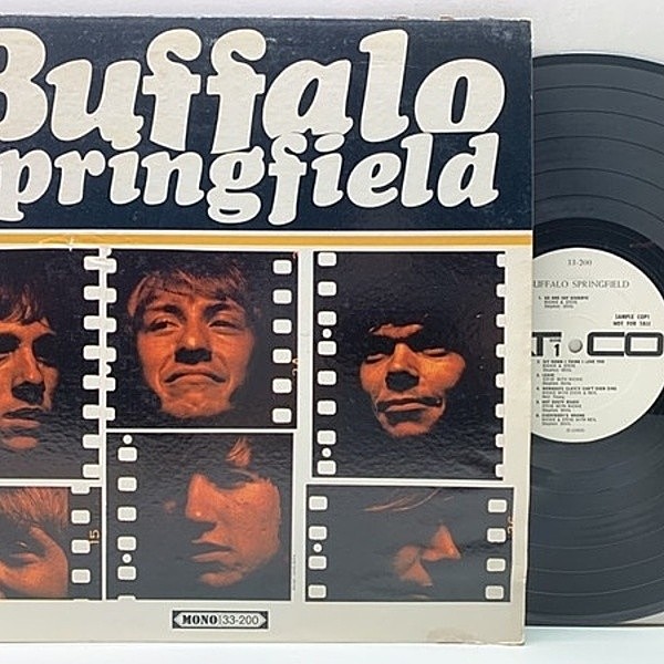 レコードメイン画像：入手難!! 初版オンリー Baby Don't Scold Me 収録 US 完全オリジナル MONO 白プロモ BUFFALO SPRINGFIELD Same／1st ('66 ATCO) 極上美盤