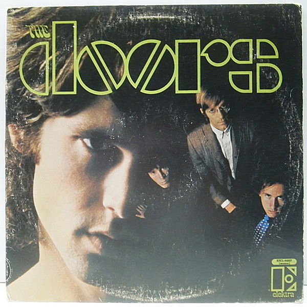 レコードメイン画像：MONOジャケット!! USオリジナル DOORS Same／1st デビュー ('67 Elektra) 茶Lbl. 米 STEREO LP ドアーズ 名盤