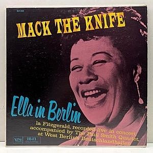レコード画像：ELLA FITZGERALD / Mack The Knife - Ella in Berlin