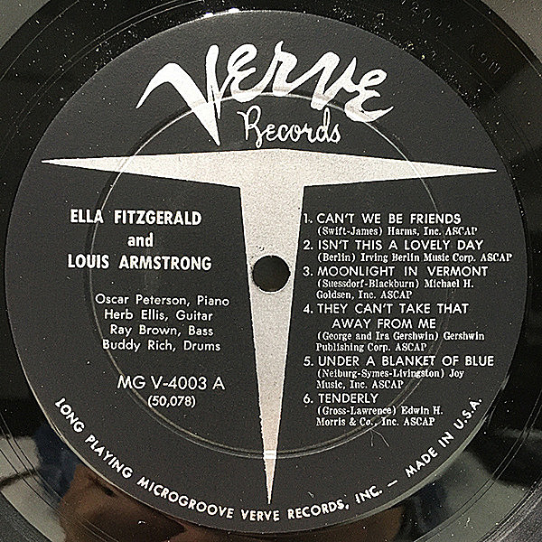 ELLA FITZGERALD / LOUIS ARMSTRONG / Ella And Louis (LP