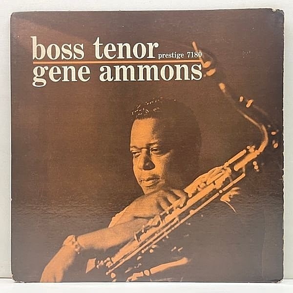 レコードメイン画像：USオリジナル MONO 初版 NJ, Yellow 深溝 RVG刻印 GENE AMMONS Boss Tenor (Prestige 7180) Tommy Flanagan, Doug Watkins ほか