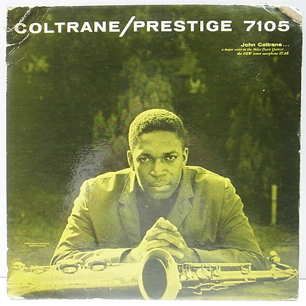 レコードメイン画像：美盤!! MONO RVG刻印 コーティング仕様 JOHN COLTRANE (Prestige 7105) モノラル NJ, 紺ラベル ジョン・コルトレーン 初リーダー作