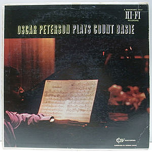 レコード画像：OSCAR PETERSON / Plays Count Basie