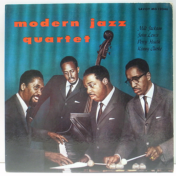 レコードメイン画像：良盤!! MONO 赤ラベル 両溝 X20刻印 MODERN JAZZ QUARTET [MJQ] MILT JACKSON The Quartet (Savoy MG 12046) John Lewis, Percy Heath ほか