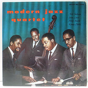 レコード画像：MILT JACKSON / MODERN JAZZ QUARTET / The QUARTET