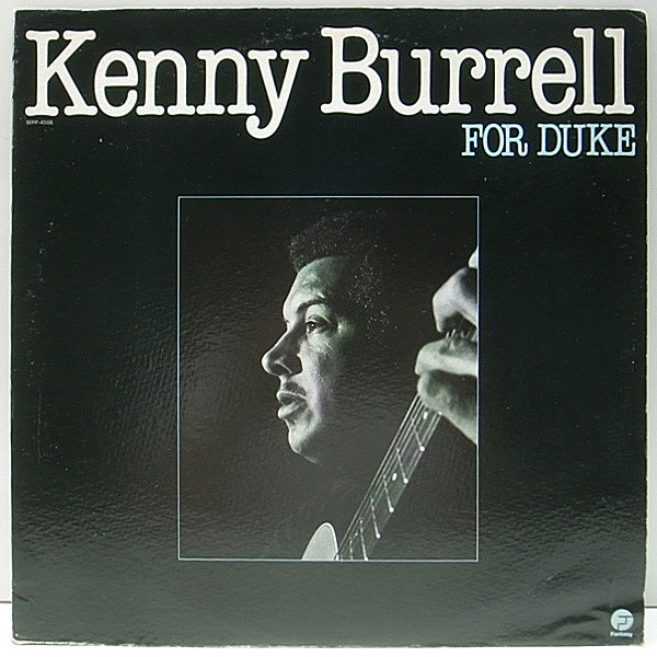 レコードメイン画像：【ケニー・バレルのデューク・エリントン集】極美盤 US 稲妻Lbl. KENNY BURRELL For Duke ('80 Fantasy) Gary Bartz, Roland Hanna ほか