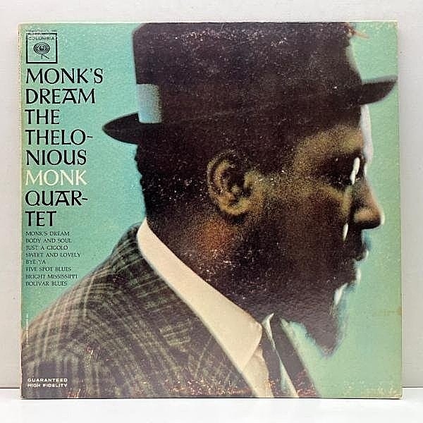 レコードメイン画像：良好!! MONO USオリジナル GUARANTEED 2eyeラベ THELONIOUS MONK Monk's Dream (Columbia CL 1965) w/ CHARLES ROUSE 米モノラル