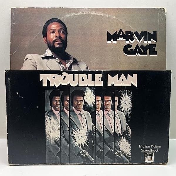 レコードメイン画像：USオリジナル GF特殊ジャケット MARVIN GAYE Trouble Man ('72 Tamla) 映画『トラブル・マン』サウンドトラック OST マーヴィン・ゲイ 名作