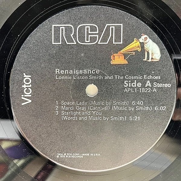 LONNIE LISTON SMITH / Renaissance (LP) / RCA Victor | WAXPEND RECORDS