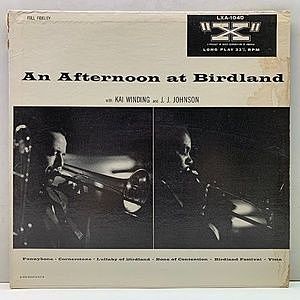 レコード画像：KAI WINDING / J.J. JOHNSON / An Afternoon At Birdland