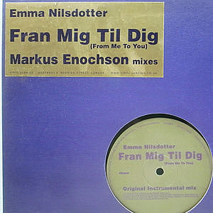 レコード画像：EMMA NILSDOTTER / Fran Mig Till Dig