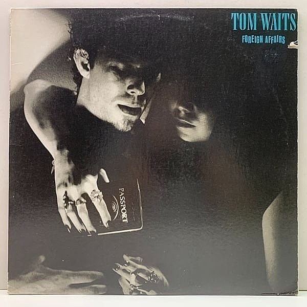 レコードメイン画像：良好!! 初版 7E規格 雲ラベル USオリジナル TOM WAITS Foreign Affairs ('77 Asylum) Jack Sheldon, Shelly Manne, Bette Midler ほか