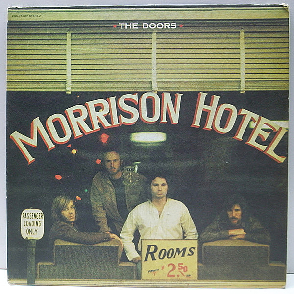 レコードメイン画像：初回 ビッグE 赤ラベル USオリジナル THE DOORS Morrison Hotel ('70 Elektra) ドアーズ／モリソン・ホテル 名盤
