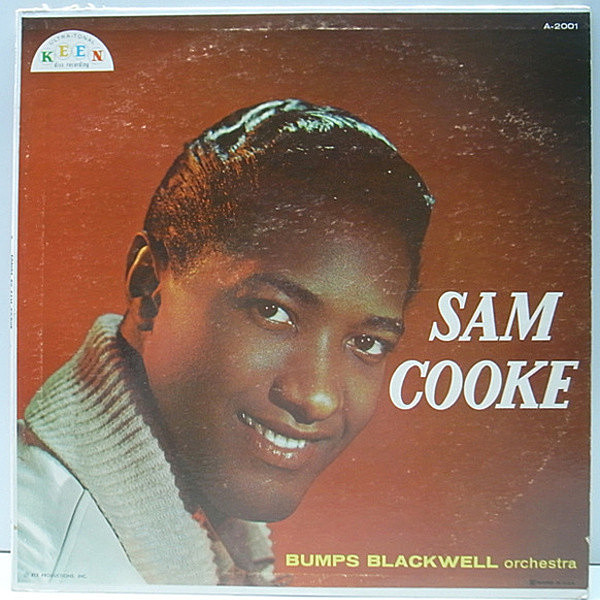 レコードメイン画像：1stマルチ 深溝 MONO US 完全オリジナル SAM COOKE Bumps Blackwell Orchestra / Songs By ('57 Keen) You Send Me 収録 ソロ 1st.アルバム