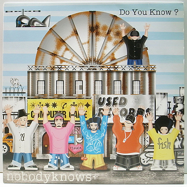 レコードメイン画像：美品!! 2LP US STERLING刻印 NOBODYKNOWS+ Do You Know? ('04 AIJL 5227-8) ココロオドル, ススミダス→ 他 ノーバディノウズ 1st.アルバム