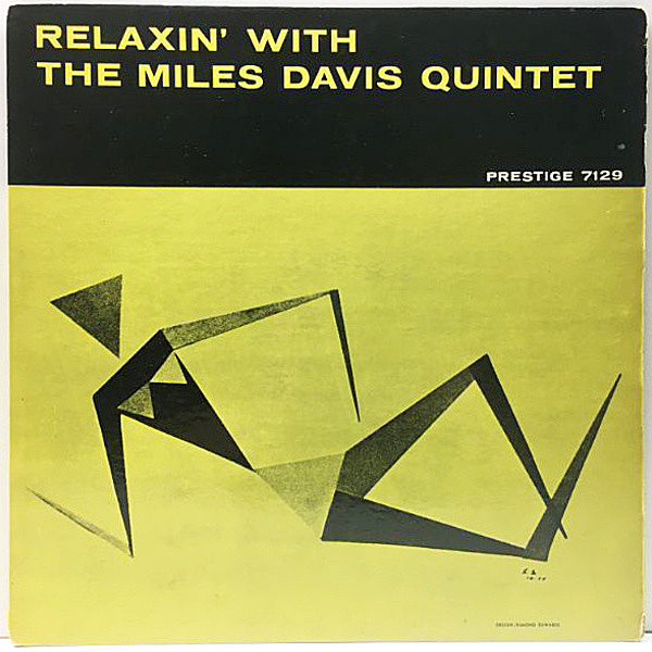 レコードメイン画像：MONO 深溝 RVG刻印 MILES DAVIS Relaxin (Prestige 7129) NJ, 2nd 概ね良好!音も抜群! John Coltrane, Red Garland, Paul Chambers