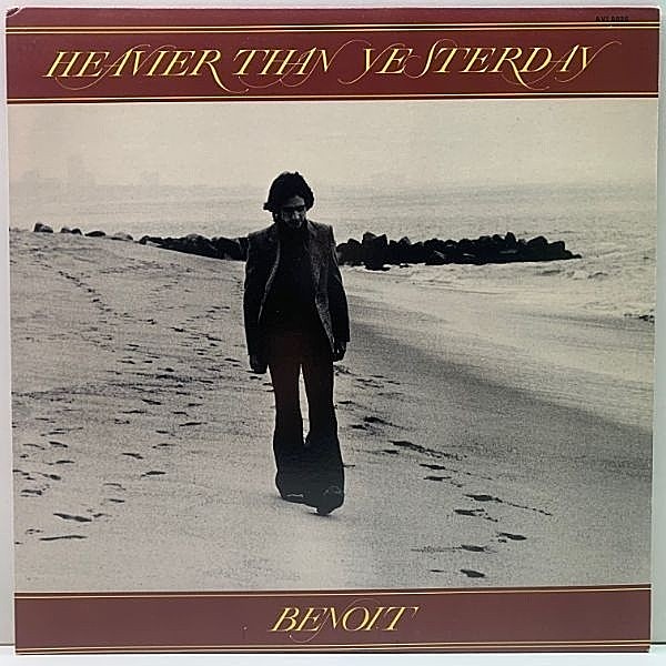 レコードメイン画像：美品!! USプレス DAVID BENOIT Heavier Than Yesterday (AVI) デイヴィッド・ベノワ 1st.アルバム LP サンバ・フュージョン・クラシック