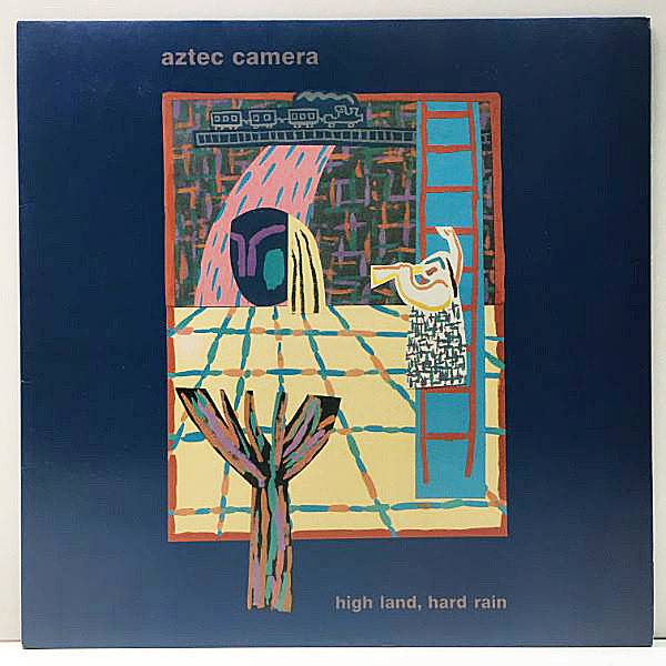 レコードメイン画像：極美品!! UKオリジナル AZTEC CAMERA High Land, Hard Rain (Rough Trade 47) アズテック・カメラ 1st デビュー・アルバム 初回 英プレス