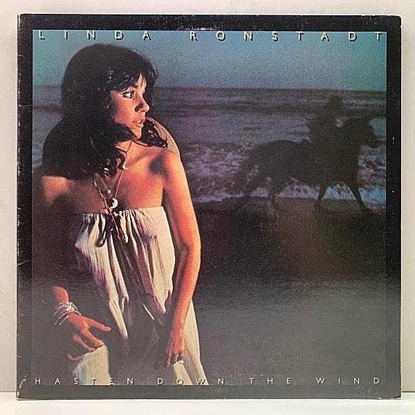 レコードメイン画像：レア!良好! RCA, Club Edition 米オリジナル LINDA RONSTADT Hasten Down The Wind ('76 Asylum／R-143214) リンダ・ロンシュタット