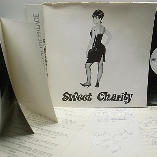 レコードメイン画像：プロモ・オンリーの付属多数!! USオリジナル GWEN VERDON Sweet Charity ('66 Columbia) WHITE PROMO LP