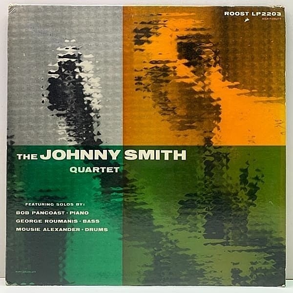 レコードメイン画像：レアな美盤!! MONO USオリジナル JOHNNY SMITH The Johnny Smith Quartet ('55 Royal Roost 2203) カルテットやソロギターの好演